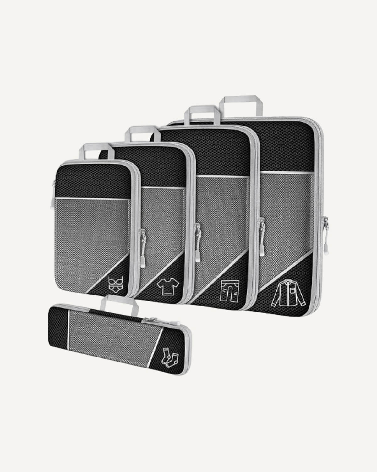 Tripzy Packing Cubes (5-Pack) · Instant Organization
