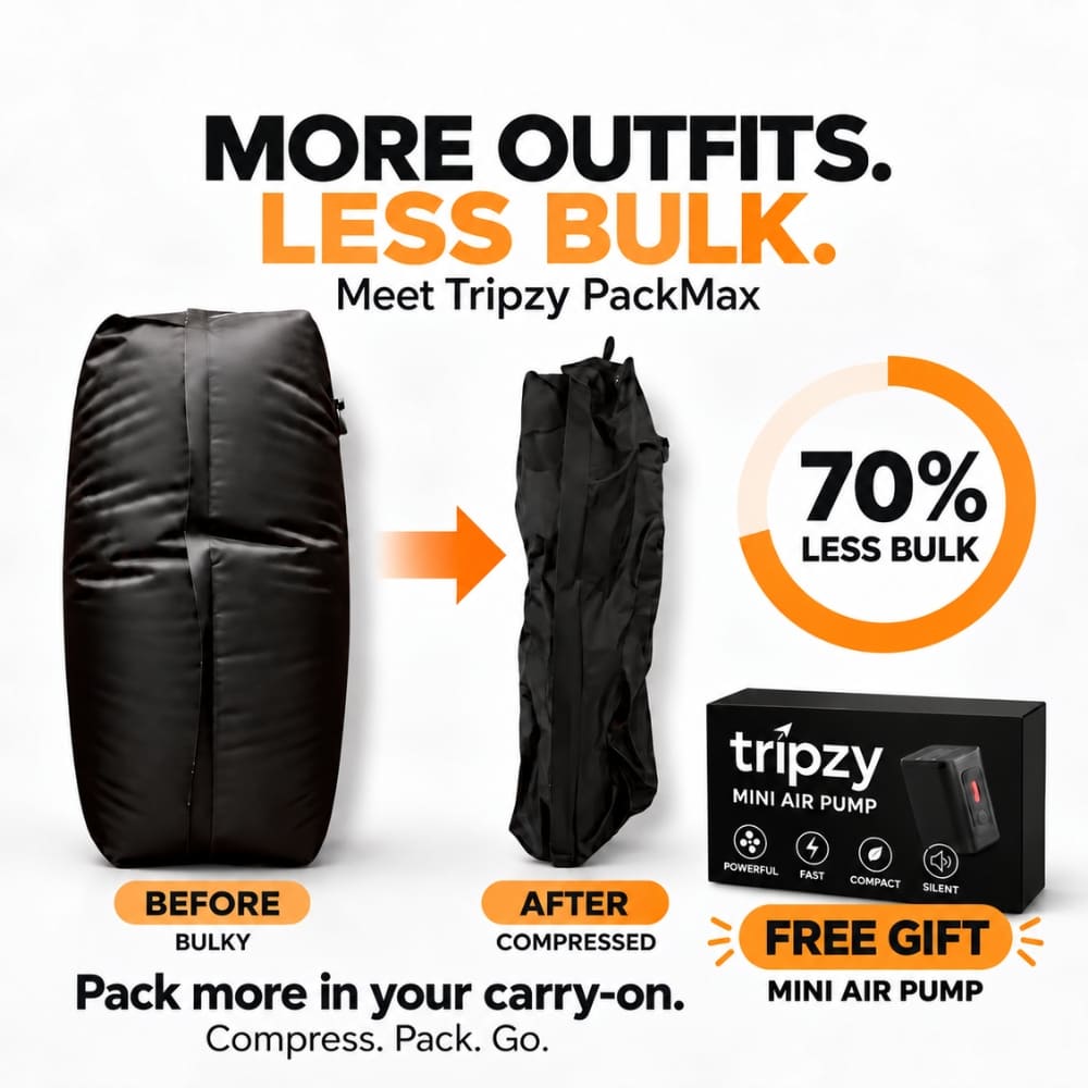 Tripzy PackMax - Pack More. Spend Less.