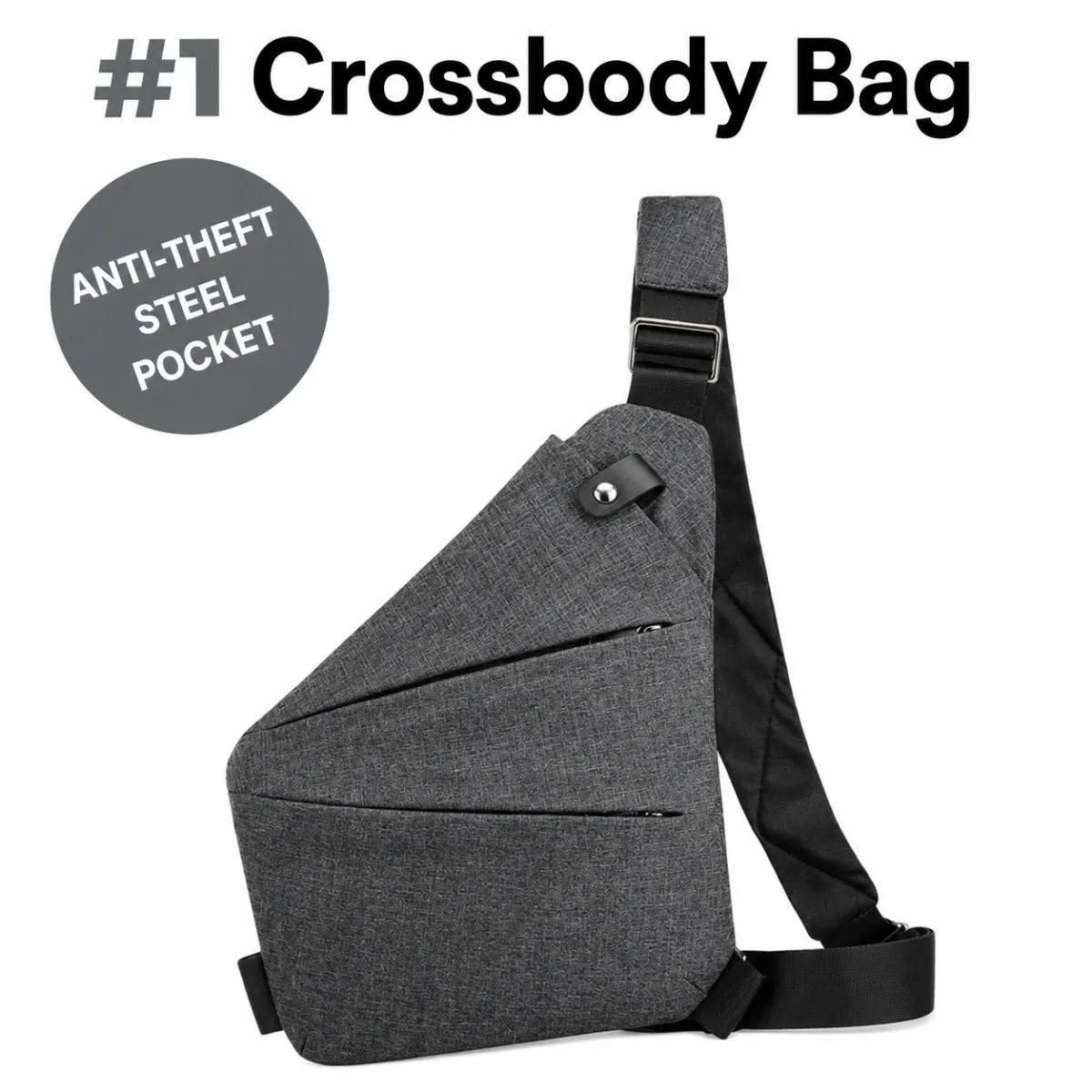 Anti-Theft Crossbody Bag